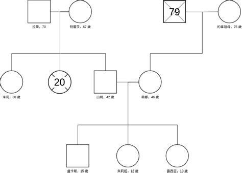 家庭關係圖畫法|附錄 9 製作家系圖(Genogram)